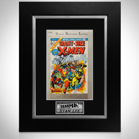 X-Men #1 Giant Size // Stan Lee Signed Comic // Custom Frame