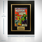 Wolverine Vs Hulk #1 // Stan Lee Signed Comic // Custom Frame