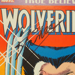 Wolverine #1 // Stan Lee Signed Comic // Custom Frame