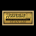 Wolverine #1 // Stan Lee Signed Comic // Custom Frame