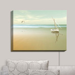 Illuminated Wall Art // Carlos Casamayor // Soft Sunrise On the Beach I (20"W x 16"H x 3.25"D)