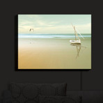 Illuminated Wall Art // Carlos Casamayor // Soft Sunrise On the Beach I (20"W x 16"H x 3.25"D)