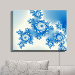 Illuminated Wall Art // Christy Leigh // Eternal Blue (20"W x 16"H x 3.25"D)