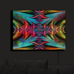 Illuminated Wall Art // Christy Leigh // Tribal Magic I (20"W x 16"H x 3.25"D)