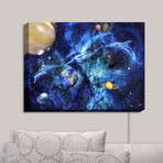 Illuminated Wall Art // Mark Watts // Symphony of Space (20"W x 16"H x 3.25"D)