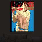 Illuminated Wall Art // Ty Jeter // Babe Ruth (20"W x 16"H x 3.25"D)