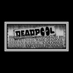 Deadpool + Colossus // Ryan Reynolds + Stefan Kapicic + Stan Lee Signed Photo // Custom Frame