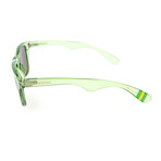 Carrera // 6000 Sunglasses // Transparent Green