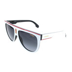 Carrera // Flagtop Sunglasses // White Black