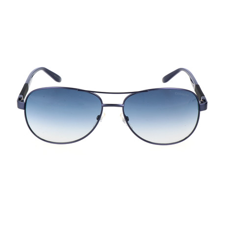 Carrera 8019 Sunglasses // Matte Blue