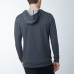 Westend Hooded Quarter Zip Pullover // Charcoal (L)