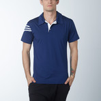 Driver Fitness Tech Polo // Navy Blue (L)