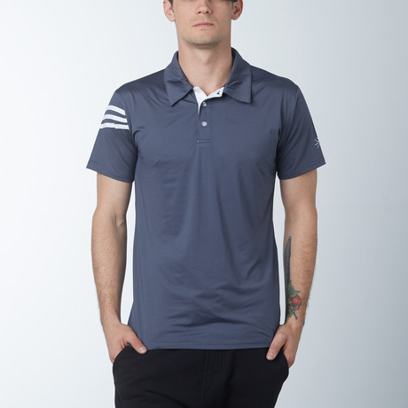 Driver Fitness Tech Polo // Steel Blue (XS)