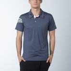 Driver Fitness Tech Polo // Steel Blue (S)