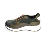 Laced Slip On Sneaker // Green Multi (Euro: 41)