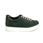Reprise // Suede Laced Slip On Sneaker // Green (Euro: 44)