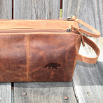 Leather Toiletry Bag