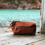 Leather Toiletry Bag