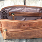 Leather Toiletry Bag