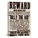 Dead or Alive // Billy The Kid (18"W x 26"H x 0.75"D)