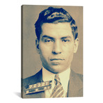 Charlie Lucky Luciano // Gangster Mugshot (18"W x 26"H x 0.75"D)