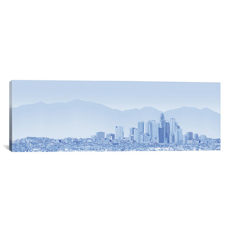 City Of Los Angeles // San Gabriel Mountains (12"W x 36"H x 0.75"D)