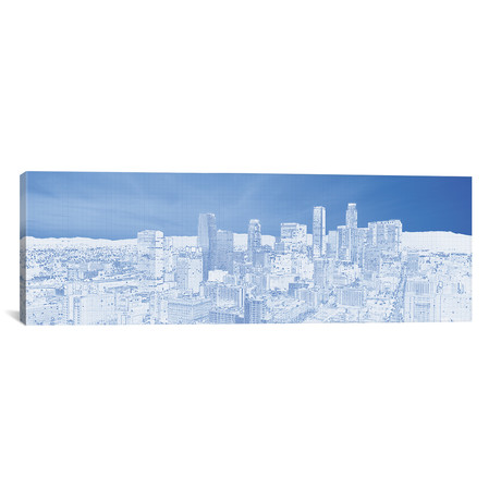 City Of Los Angeles // Los Angeles County (12"W x 36"H x 0.75"D)