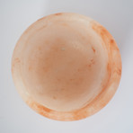 Himalayan Salt Bowl + Thin Walls // 6" Diameter