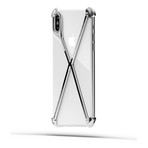 Radius // Minimalist Aluminum iPhone Case // iPhone X (Brushed Aluminum)