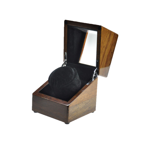 Watch Winder // Sandbilly Solid Wood Paint + Black Velvet