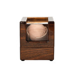 Watch Winder // Sandbilly Solid Wood Paint + Camel Velvet