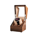 Watch Winder // Sandbilly Solid Wood Paint + Camel Velvet