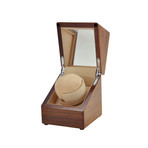 Watch Winder // Sandbilly Solid Wood Paint + Camel Velvet