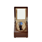 Watch Winder // Sandbilly Solid Wood Paint + Camel Velvet