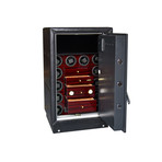 Safe Watch Winder // Black Leather