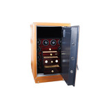 Safe Watch Winder // Brown Leather