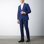 Classic Fit Half-Canvas Suit // French Blue (US: 40R)