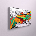 Colorful Oil (21"W x 13"H)