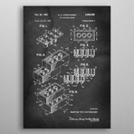 Metal Poster // Lego