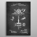 Metal Poster // Phonograph + Speaking Machine