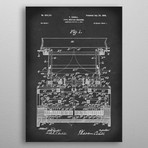 Metal Poster // Type Writing Machine