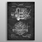Metal Poster // Rotary Engine