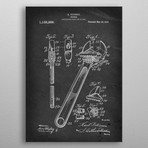 Metal Poster // Wrench