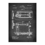 Metal Poster // Sewing Machine