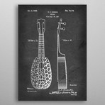 Metal Poster // Ukulele