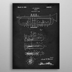 Metal Poster // Trumpet