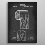 Metal Poster // Toilet Paper Roll