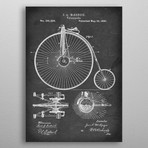 Metal Poster // Velocipede