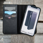Artisan Wallet Case // Black (iPhone 8)