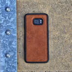 V5 Wallet Case // Edge Tan // Galaxy S7